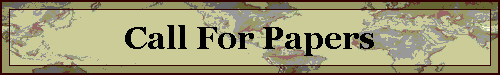 Call For Papers